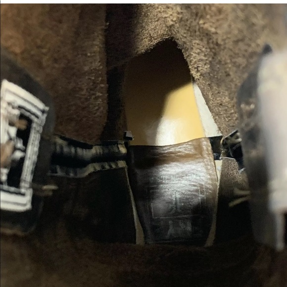 Frye Harness 12R Oiled Leather Boots - Picture 11 of 12